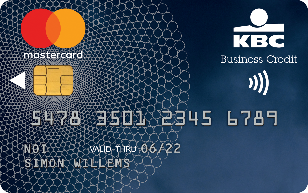 Carte de crédit KBC Mastercard Business Extra KBC Brussels Bank et
